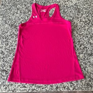 Under armor pink tank